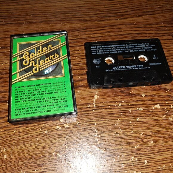 Golden Years 1971 on cassette (Dominion Entertainment, 1990) - Picture 1 of 3